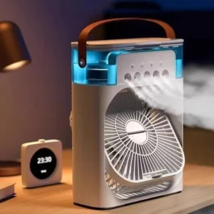 Ventilateur climatiseur portable | Refroidisseur d’air 3 en 1 USB