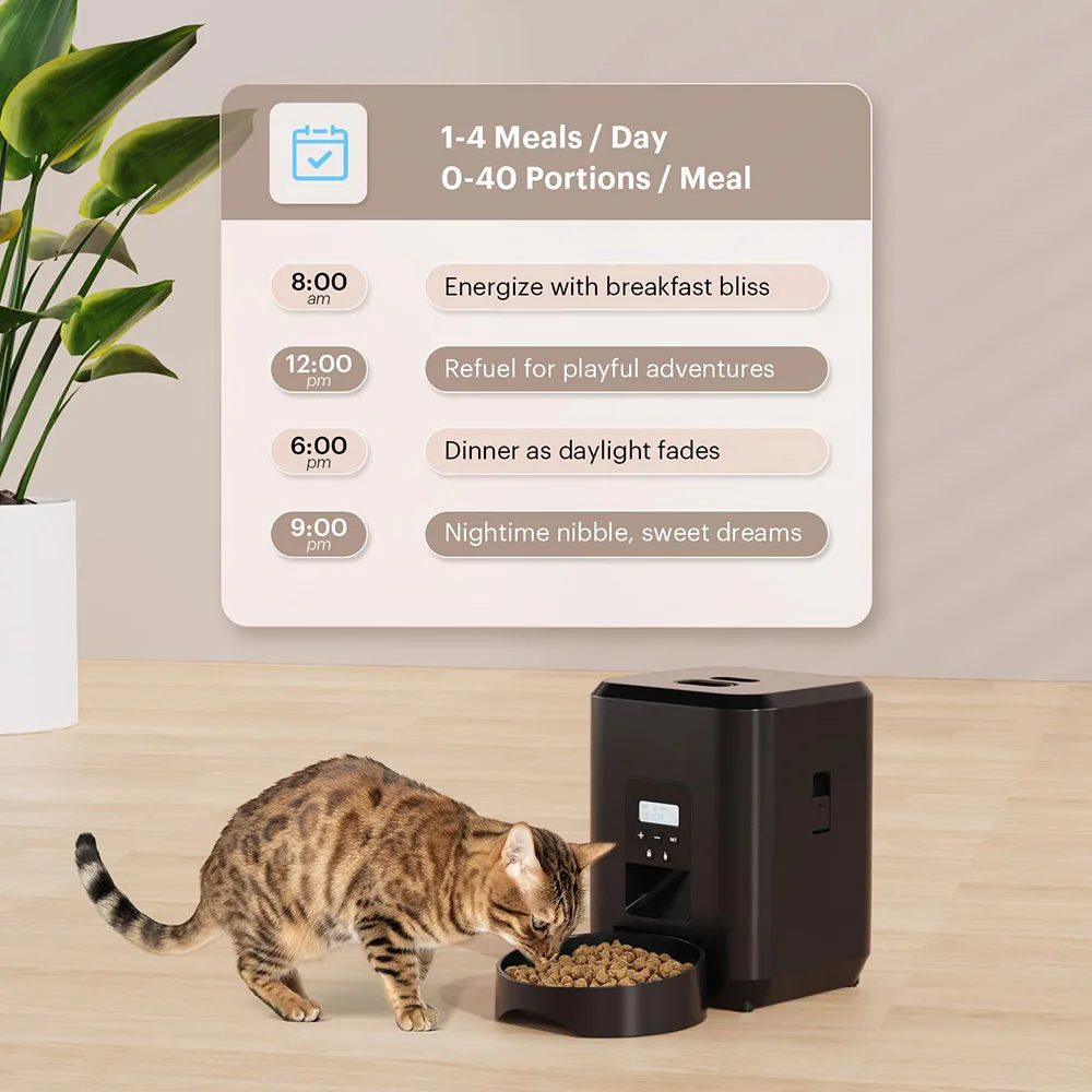 Mangeoire automatique chat chien | Distributeur intelligent – Image 4