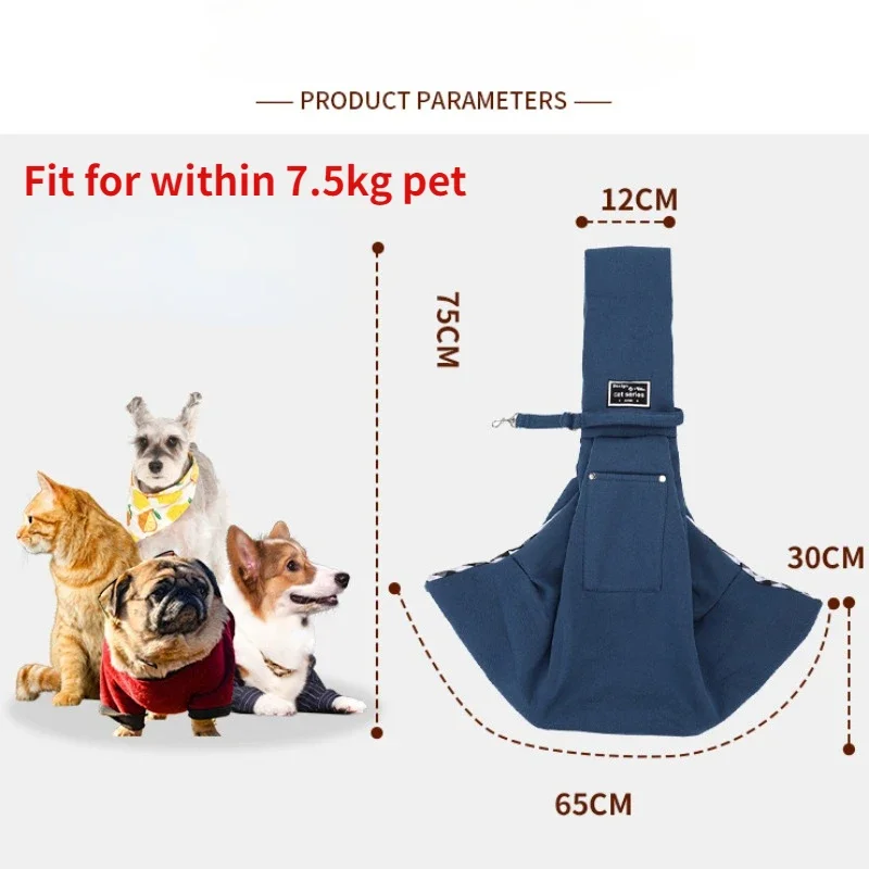 Sac à bandoulière confortable pour chien, sac à bandoulière pour animaux de compagnie, voyage en plein air, Portable, chat, chiot, sac de transport, fournitures de transport pour animaux de compagnie – Image 2