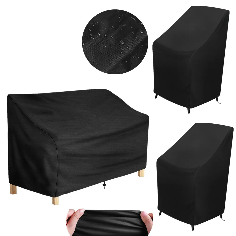 Housse de Chaise de Jardin Imperméable – Protection Universelle Anti-UV pour Fauteuil de Patio Extérieur