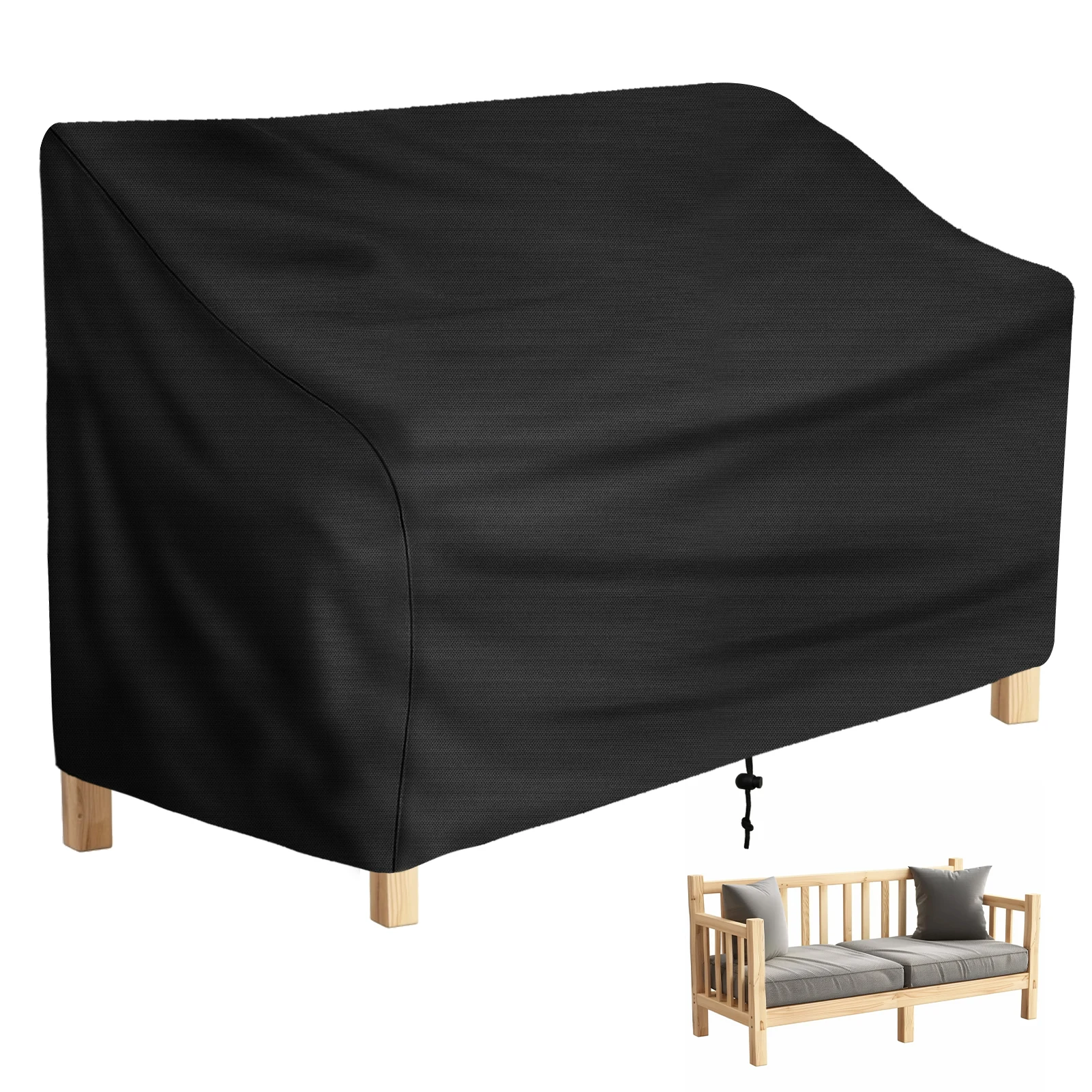 Housse de Chaise de Jardin Imperméable – Protection Universelle Anti-UV pour Fauteuil de Patio Extérieur – Image 2