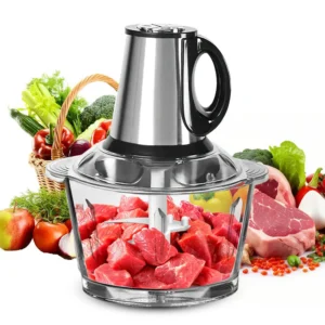 Hachoir Électrique 5L - Broyeur Multifonction Inox