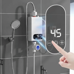 chauffe eau instantané 5500w - douche chaude et rapide