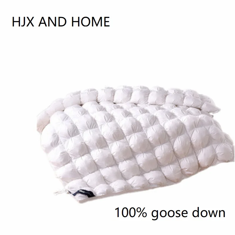 Couette 3D en Duvet d'Oie - Chaleur Hiver Luxe