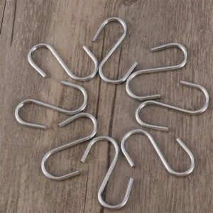 Crochets S Inox 10 Pièces - Organisation Maison