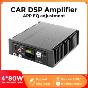 Amplificateur Voiture 4x80W DSP - Son Puissant Android