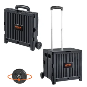 Chariot pliable utilitaire - Courses, jardin, bureau
