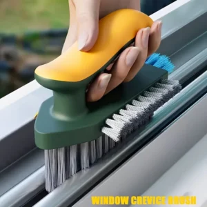 Brosse 4 en 1 : Raclette, Grattoir & Nettoyeur Multisurface