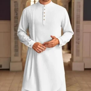 Caftan Homme Élégant - Robe Musulmane Rétro Confortable