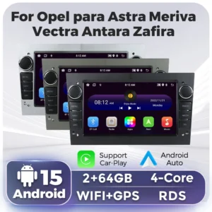 Autoradio Opel CarPlay Android Auto Bluetooth
