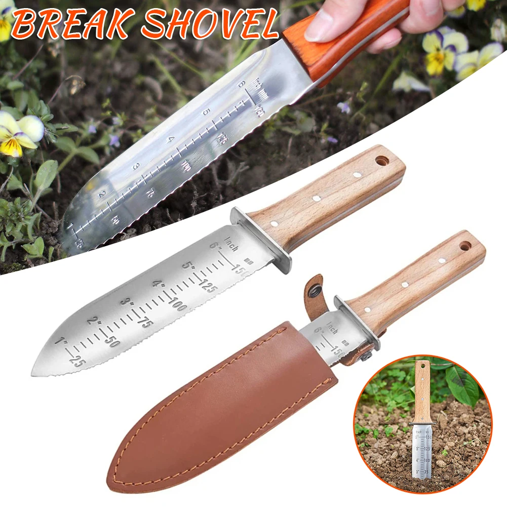 Pelle Jardin Pro Acier - Outil Multifonction Cuir