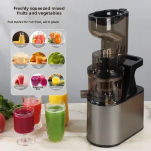 Extracteur jus professionnel inox 2L grande bouche