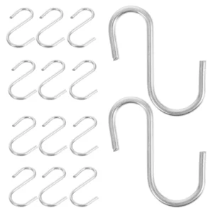 Crochets en S Zinc 10 Pièces - Rangement Porte Multiusage