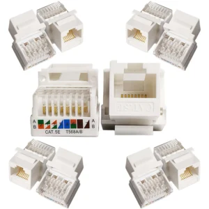 Plaque Murale Ethernet RJ45 - Installation Facile Sans Outil
