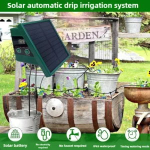 Kit d'Irrigation Solaire Automatique pour Balcon