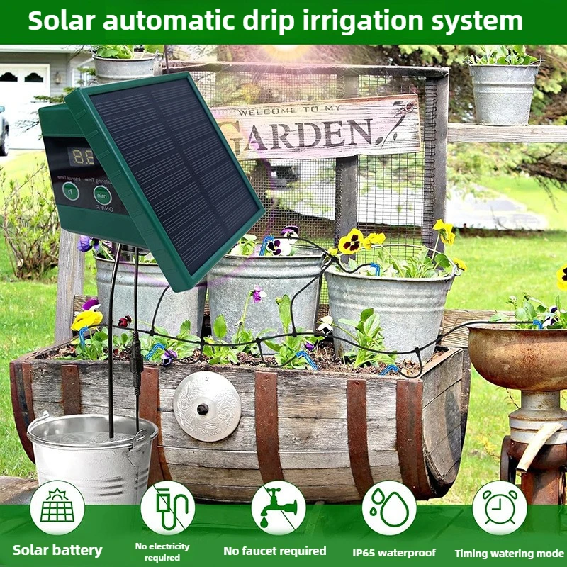 kit irrigation solaire automatique balcon arrosage intelligent