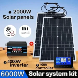 Kit Solaire 2000W - Autonomie Maison & Camping