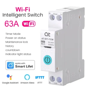 Disjoncteur WiFi Tuya 63A - Contrôle à Distance