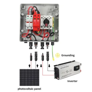 Boîte Solaire PV 1000V IP65 - Protection Foudre & SurTension