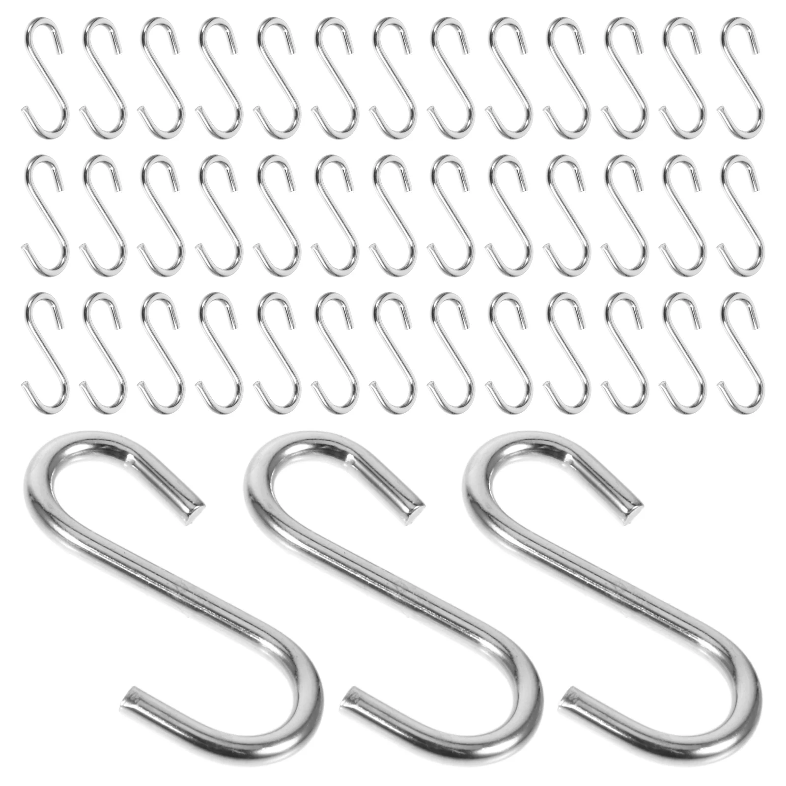 Crochets S Acier pour Bijoux & Artisanat - 100 Pièces