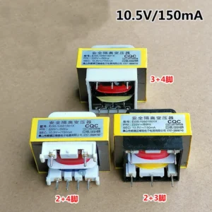 Transformateur EI35 220V AC, 10.5V 150mA - Pour DIY
