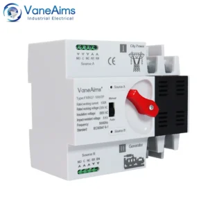 Commutateur ATS 63A 220V pour Générateur Solaire