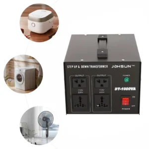 Transformateur 5000W 220V à 110V - Prise Universelle