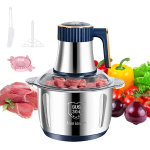 Hachoir Électrique 5L Multifonction - Viande, Légumes