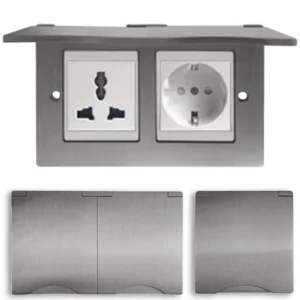 Support Mural Prise EU - Acier Inoxydable 13A