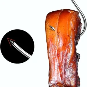 Crochets Boucherie Acier Inox - Suspension Viande Robuste