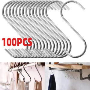 Crochets S Inoxydables - 10 à 100 Pièces Multifonction