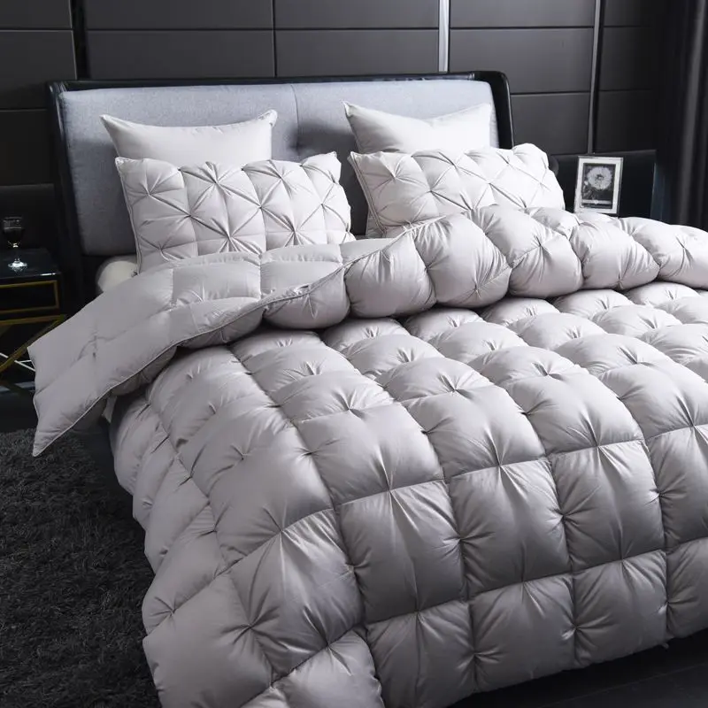 Couette Hiver Chaude - Duvet d'Oie Blanc 3D