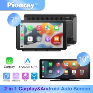 Écran Android Auto & CarPlay Sans Fil 7/10 Pouces