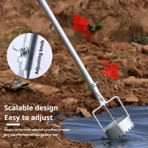 Perforateur de Film de Paillis - Outil de Jardinage Pro
