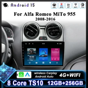 Autoradio Android Alfa Romeo MiTo | CarPlay & GPS