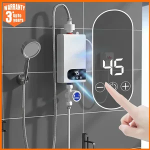 Chauffe-Eau Instantané 5500W - Douche Chaude & Cuisine