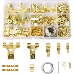 Kit Suspension Cadres Photo Doré - 250 Pièces