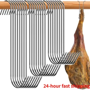 Crochet à Viande Inox 50 Pièces - Barbecue & Cuisine