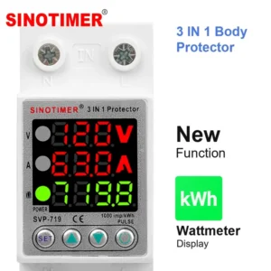 Relais de Protection 63A - Économisez l'Énergie kWh