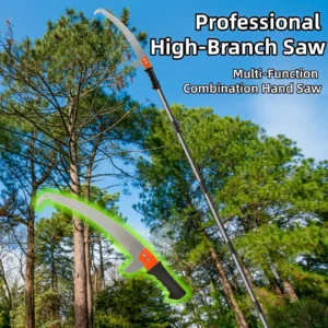 Scie d'élagage télescopique professionnelle - Jardin