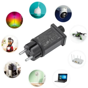 Adaptateur LED 12V IP44 - Alimentation Étanche pour Jardin