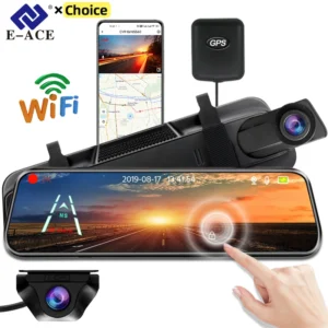 Caméra Voiture 2K WiFi GPS - Vision Nocturne & Parking 24H