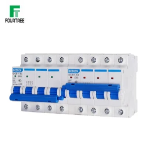 Interrupteur de Transfert Manuel 4P - 400V AC 63A