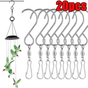 Crochets Rotatifs S - 20 Pièces pour Maison