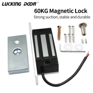 Serrure magnétique 60kg - Sécurisez votre porte