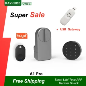 Serrure connectée Tuya A1 Pro – Sécurité intelligente