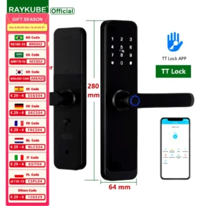 Serrure Bluetooth RAYKUBE K8 TT