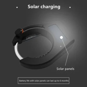 Serrure vélo Bluetooth - Antivol solaire