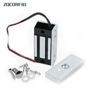 Serrure magnétique étanche 60kg 12V/24V