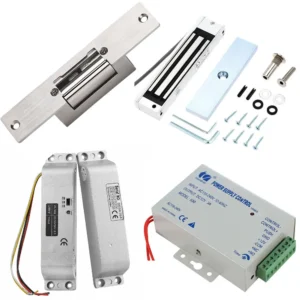Serrure électrique étroite pour portail vidéo